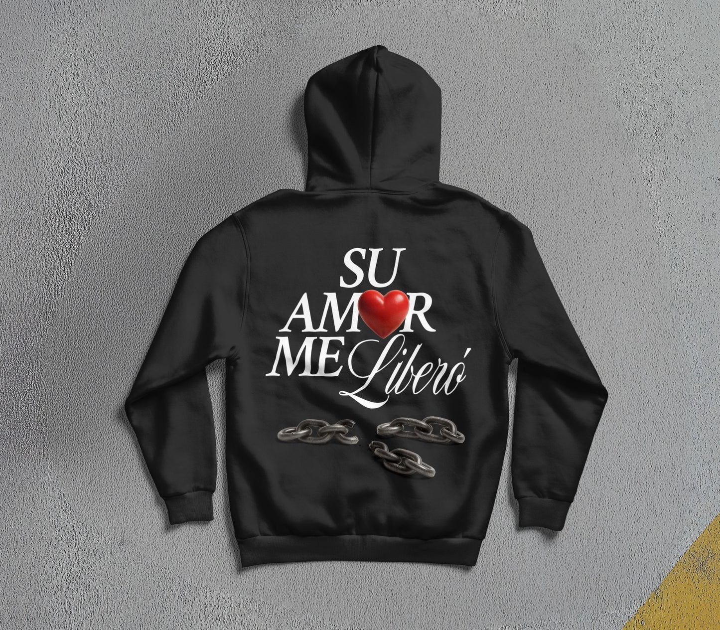 Sudadera Oversize Su amor me liberó (MXN)