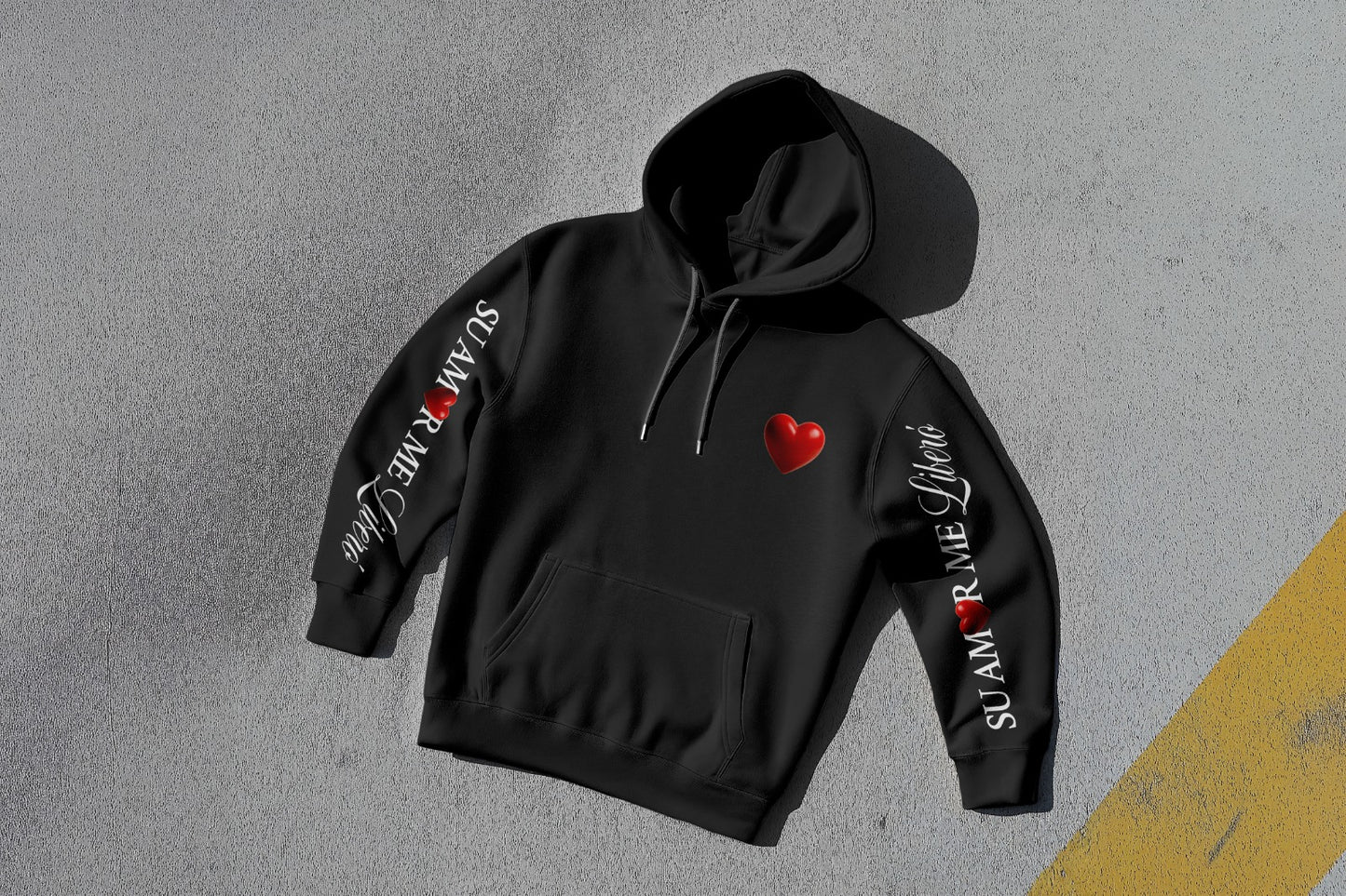 Sudadera Oversize Su amor me liberó (MXN)