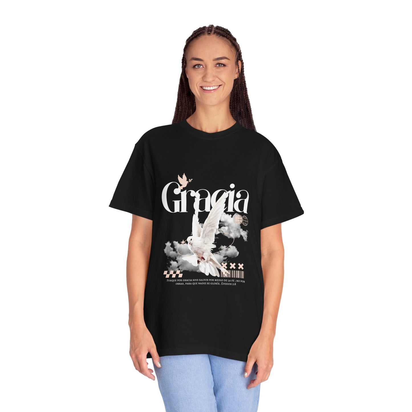Camiseta Cristiana Oversized Gracia