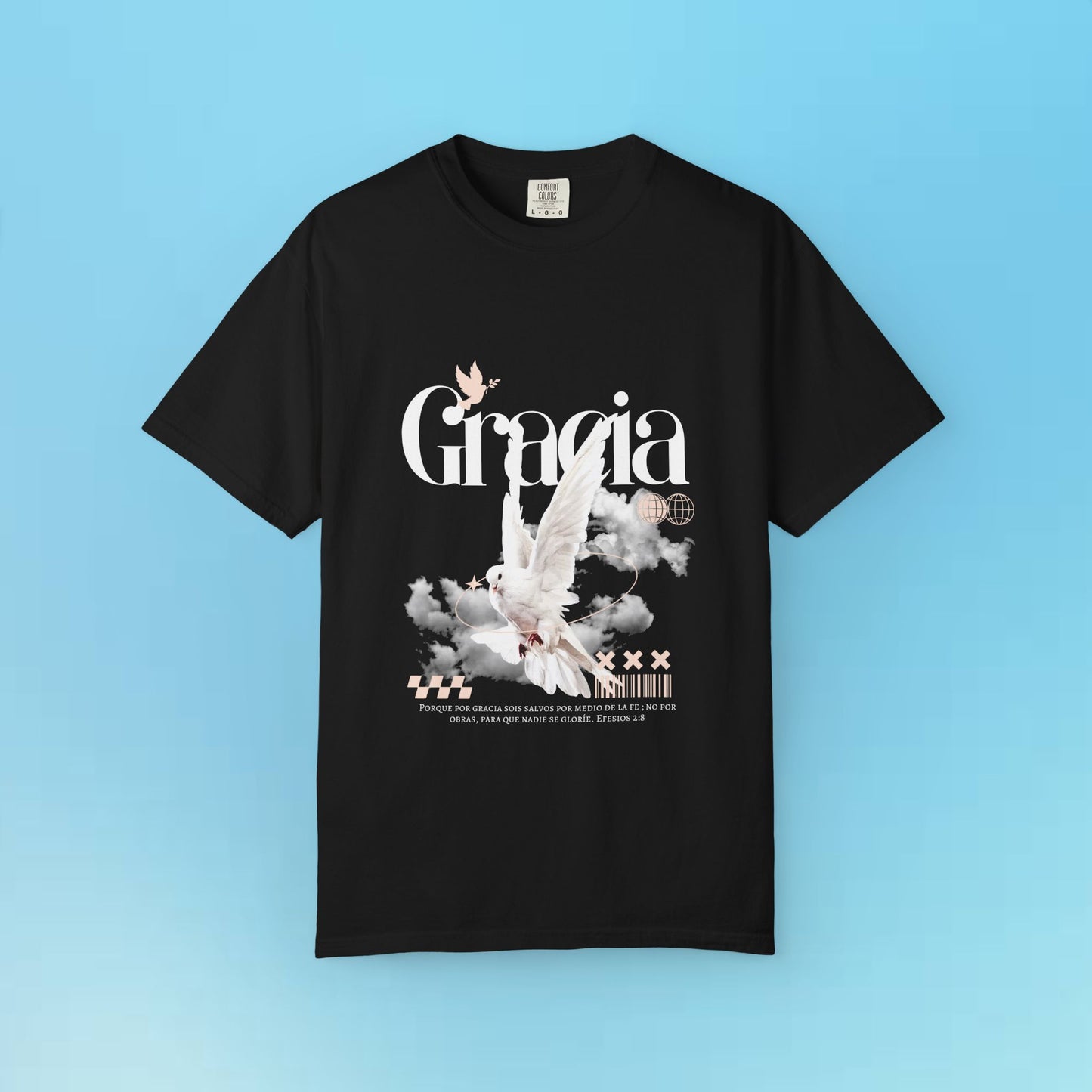 Camiseta Cristiana Oversized Gracia